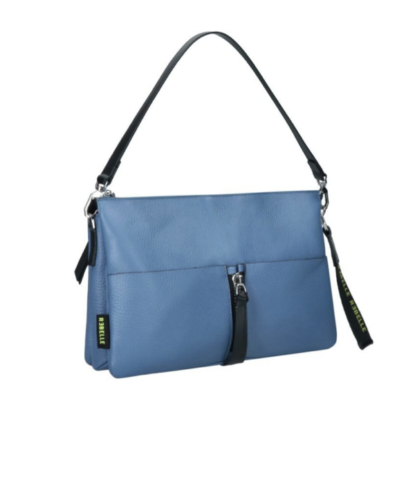Athena - Mini Borsa a Spalla in Vera Pelle Made in Italy E25REB20 - immagine 7