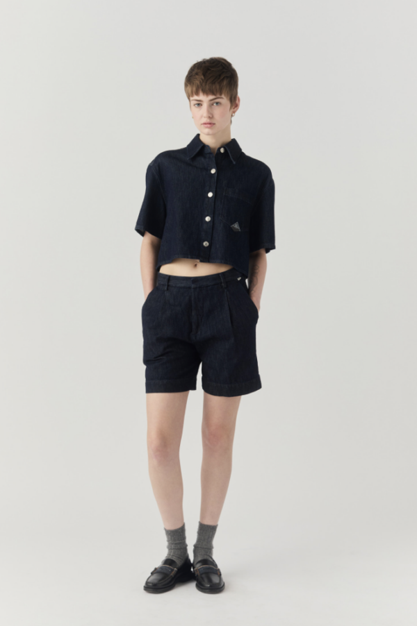 Camicia denim  E25ROY12 Roy Roger's - immagine 2
