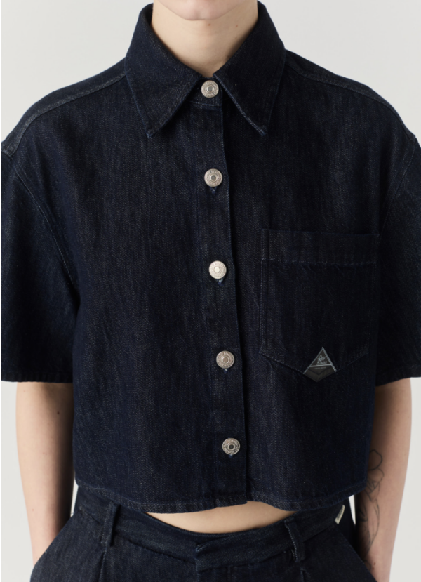 Camicia denim  E25ROY12 Roy Roger's - immagine 3